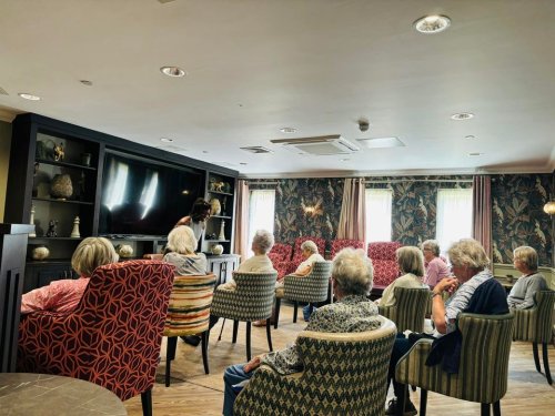 Carousel post from Cuttlebrook Hall Care Home.