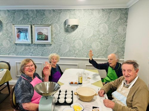 Carousel post from Cuttlebrook Hall Care Home.