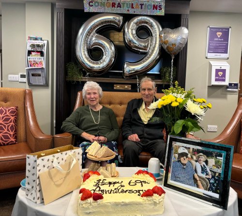Photo post from Cuttlebrook Hall Care Home.