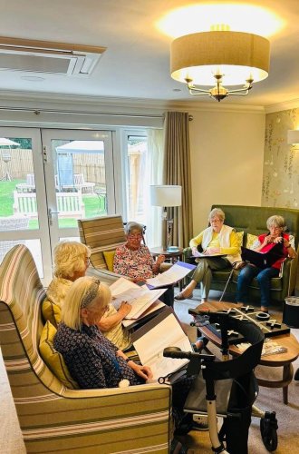 Carousel post from Cuttlebrook Hall Care Home.