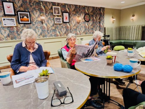 Photo post from Cuttlebrook Hall Care Home.