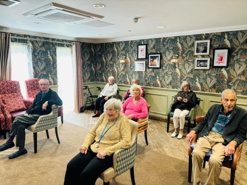 Carousel post from Cuttlebrook Hall Care Home.