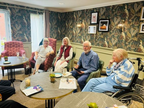 Carousel post from Cuttlebrook Hall Care Home.