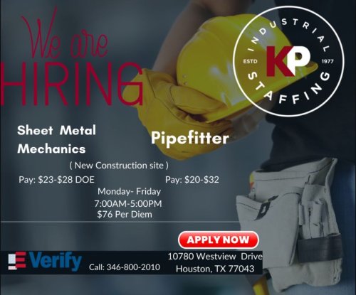 Photo post from KP Staffing Agency (West Houston Branch).