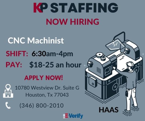 Photo post from KP Staffing Agency (West Houston Branch).