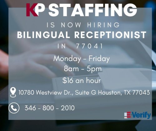 Photo post from KP Staffing Agency (West Houston Branch).