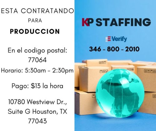 Photo post from KP Staffing Agency (West Houston Branch).