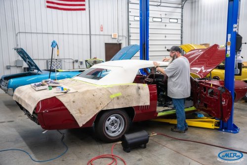 Carousel post from Muscle Car Restorations.