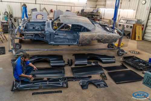 Photo post from Muscle Car Restorations.