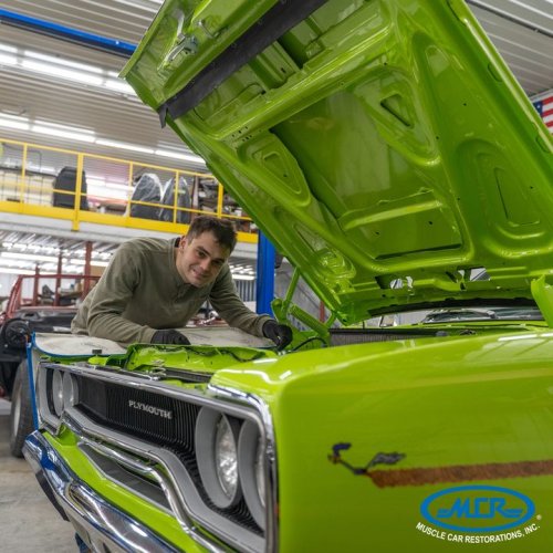 Carousel post from Muscle Car Restorations.