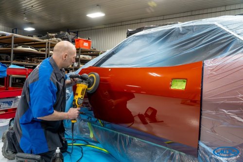 Photo post from Muscle Car Restorations.