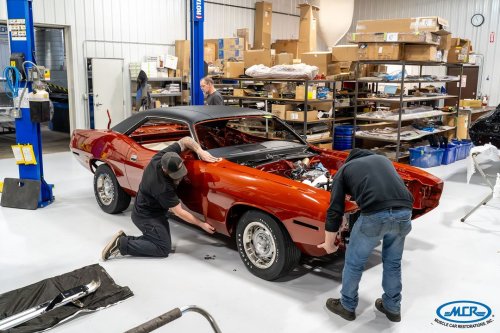 Carousel post from Muscle Car Restorations.