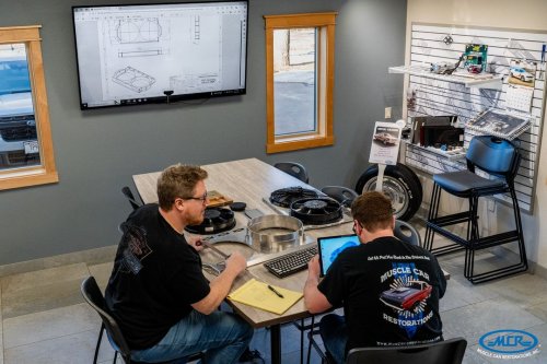 Photo post from Muscle Car Restorations.