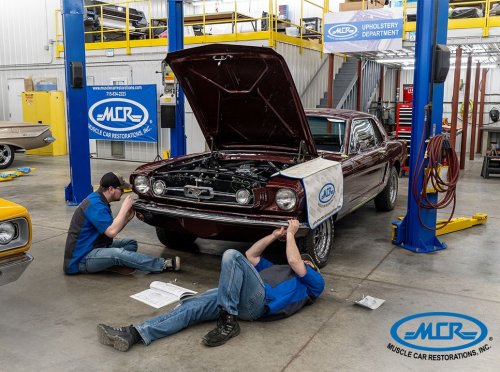 Photo post from Muscle Car Restorations.