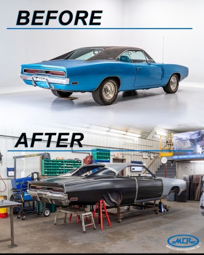 Photo post from Muscle Car Restorations.