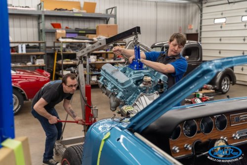 Carousel post from Muscle Car Restorations.