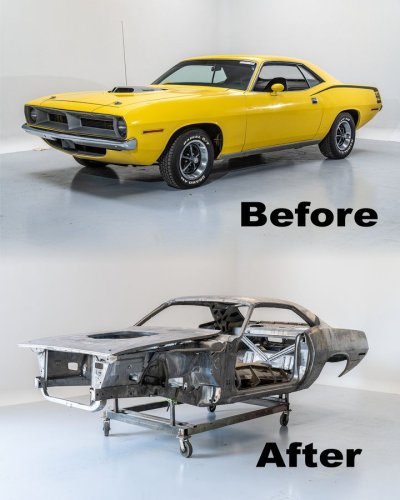 Photo post from Muscle Car Restorations.