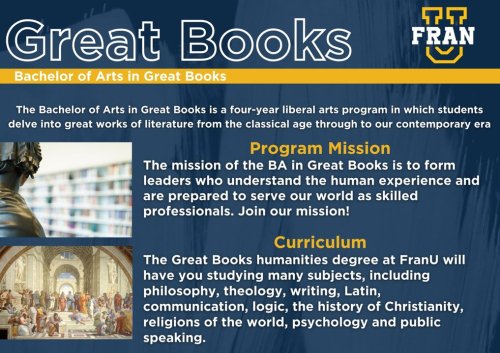 Carousel post from Franciscan Missionaries of Our Lady University.