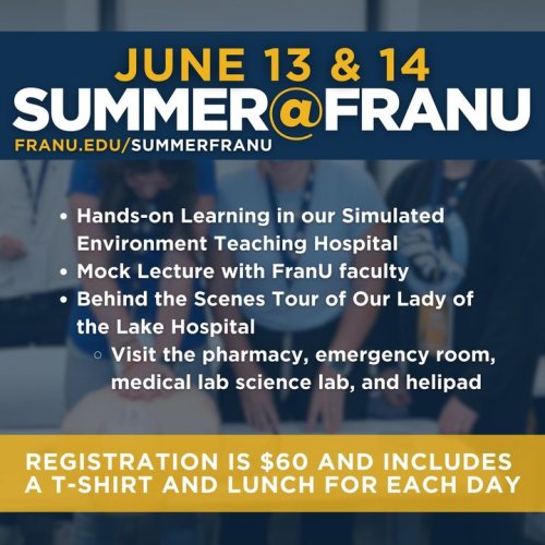 Photo post from Franciscan Missionaries of Our Lady University.