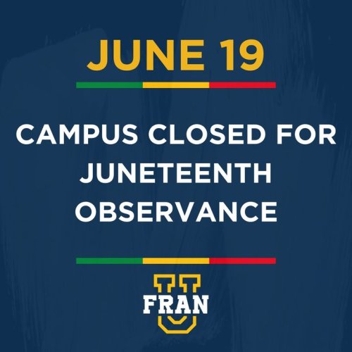 Photo post from Franciscan Missionaries of Our Lady University.