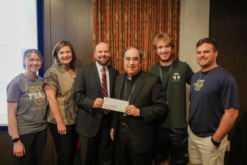 Photo post from Franciscan Missionaries of Our Lady University.