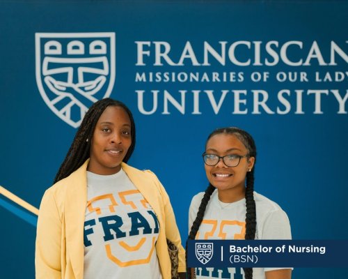 Carousel post from Franciscan Missionaries of Our Lady University.