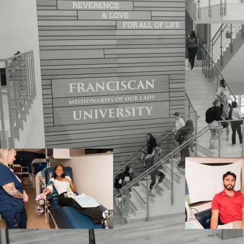 Carousel post from Franciscan Missionaries of Our Lady University.