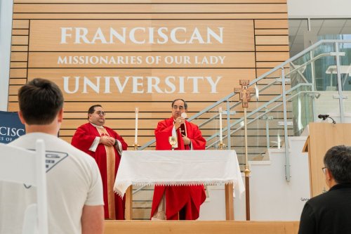 Carousel post from Franciscan Missionaries of Our Lady University.