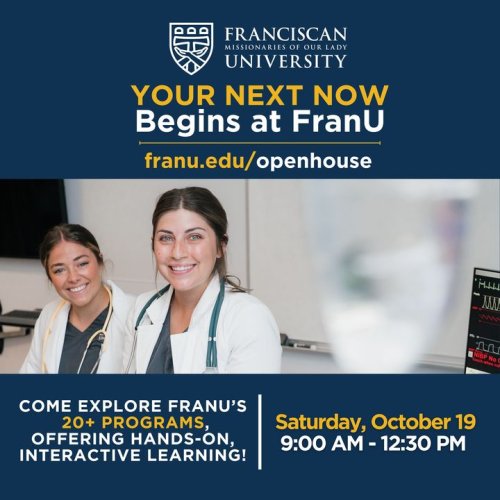 Photo post from Franciscan Missionaries of Our Lady University.