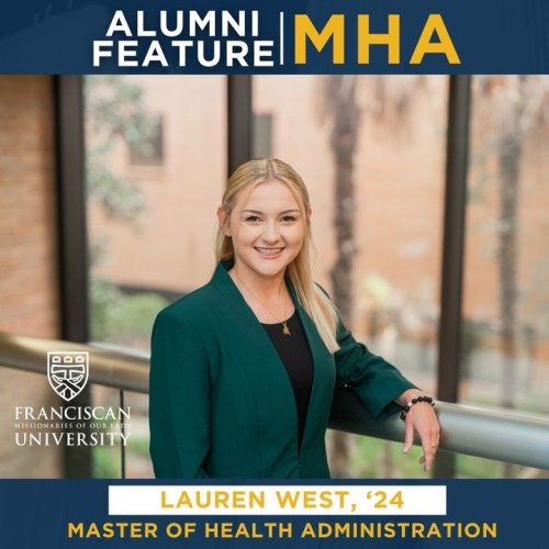 Carousel post from Franciscan Missionaries of Our Lady University.