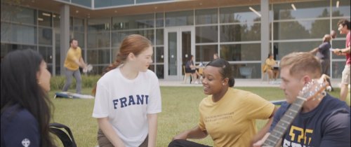 Video post from Franciscan Missionaries of Our Lady University.