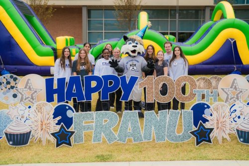 Carousel post from Franciscan Missionaries of Our Lady University.