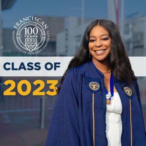 Carousel post from Franciscan Missionaries of Our Lady University.