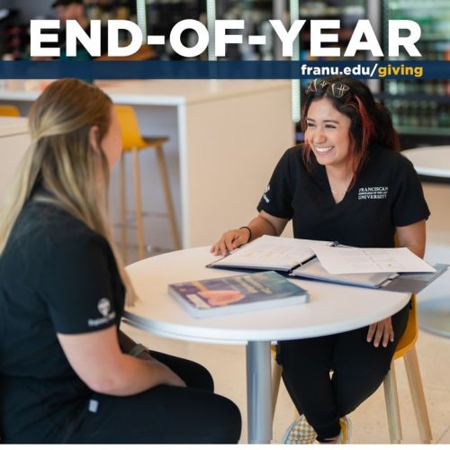 Photo post from Franciscan Missionaries of Our Lady University.