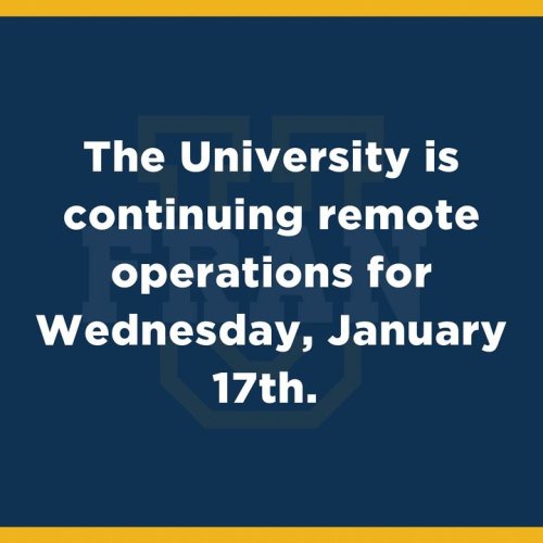 Photo post from Franciscan Missionaries of Our Lady University.