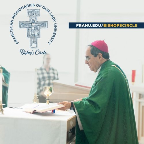 Photo post from Franciscan Missionaries of Our Lady University.