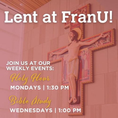 Carousel post from Franciscan Missionaries of Our Lady University.