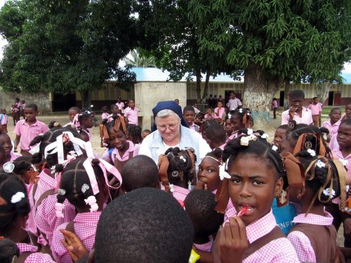 Photo post from Franciscan Missionaries of Our Lady University.