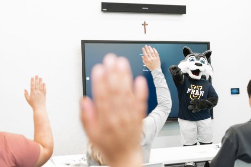 Carousel post from Franciscan Missionaries of Our Lady University.