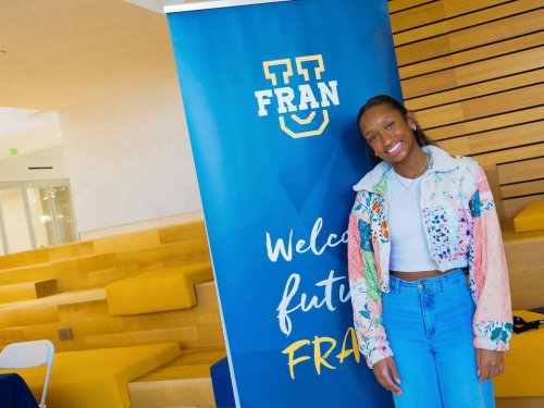 Carousel post from Franciscan Missionaries of Our Lady University.