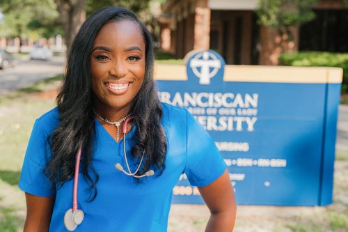 Photo post from Franciscan Missionaries of Our Lady University.