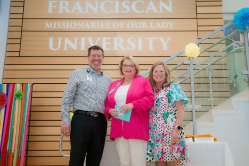 Carousel post from Franciscan Missionaries of Our Lady University.