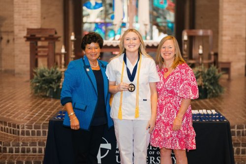 Photo post from Franciscan Missionaries of Our Lady University.