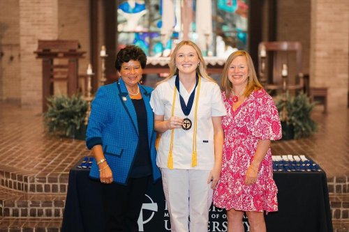 Photo post from Franciscan Missionaries of Our Lady University.