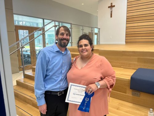 Carousel post from Franciscan Missionaries of Our Lady University.