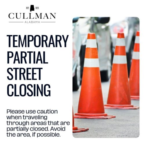 Photo post from City of Cullman Municipal Government.