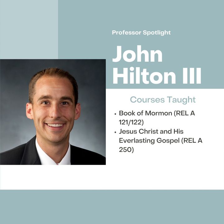 Photo post from BYU Religious Education.