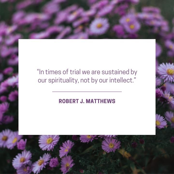 Photo post from BYU Religious Education.