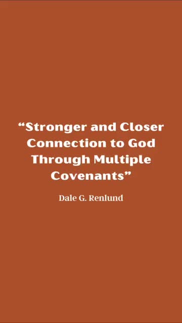 Video post from BYU Religious Education.