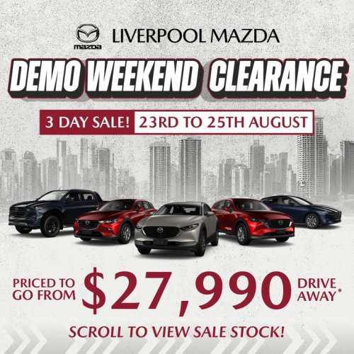Carousel post from Liverpool Mazda.